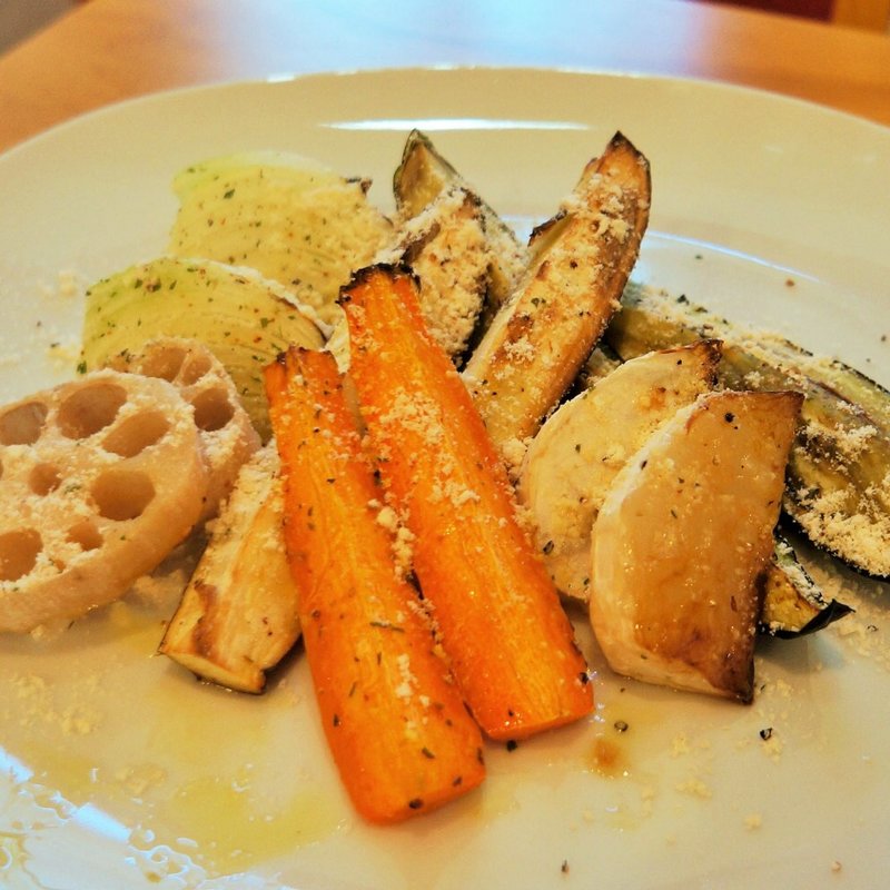 野菜のグリル(伊太そば イタリアンラーメン)