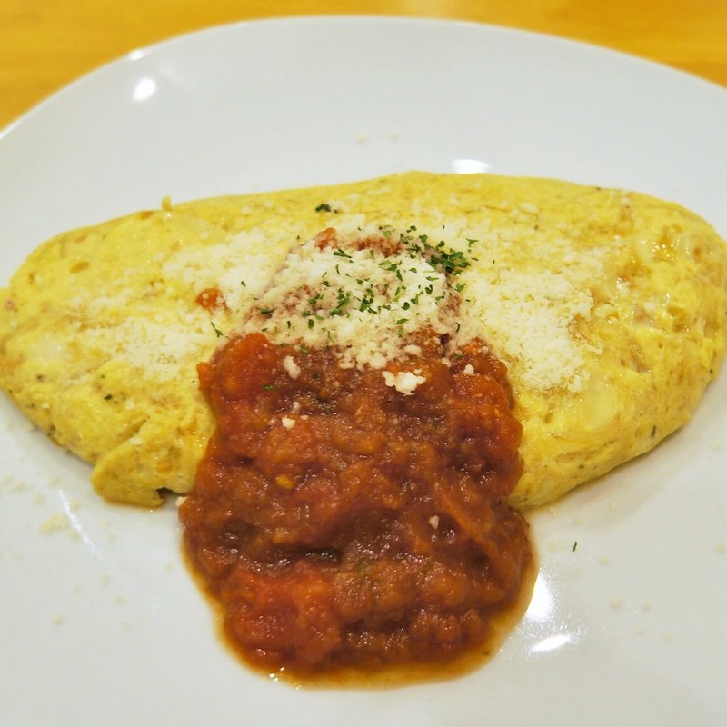 イタリアンなトロッとオムレツ(伊太そば イタリアンラーメン)