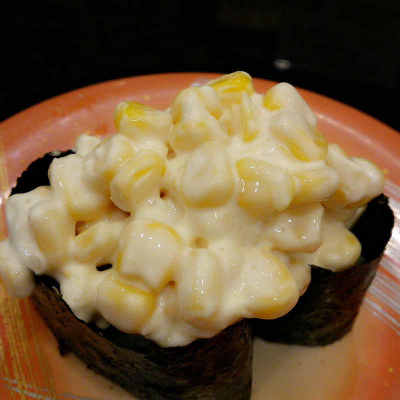 山盛りコーン(まぐろ問屋 三浦三崎港 トレッサ横浜店)