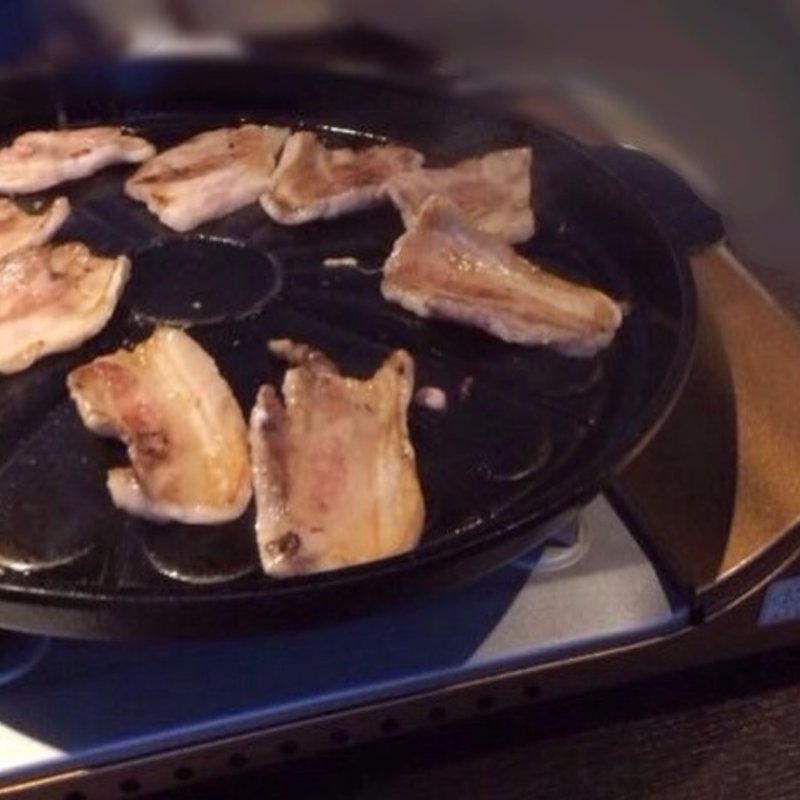 サムギョプサル（一人前）(韓国家庭料理　舎廊房 （サランバン）)