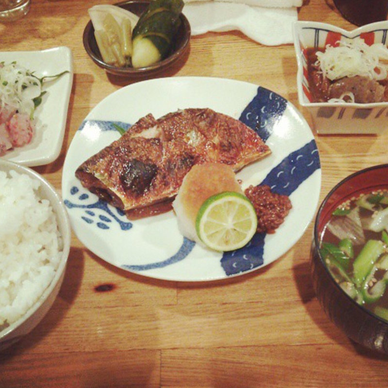 サバ焼き定食(Bistro Zancn ビストロ・ザンシン)