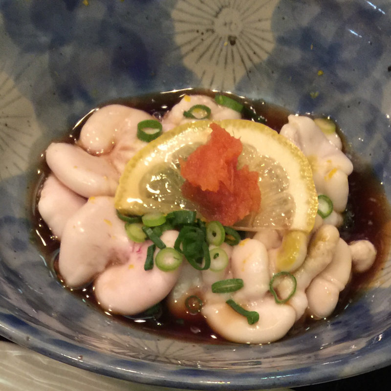 白子ポン酢(Bistro Zancn ビストロ・ザンシン)