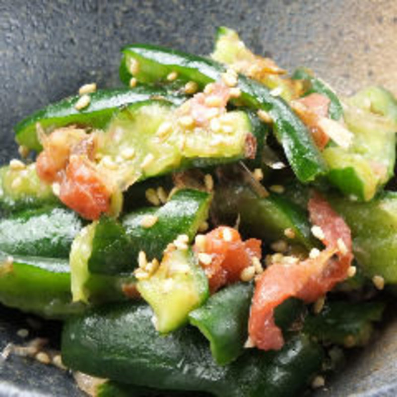 梅ガツオのたたき(居酒屋 じゅうにねん)