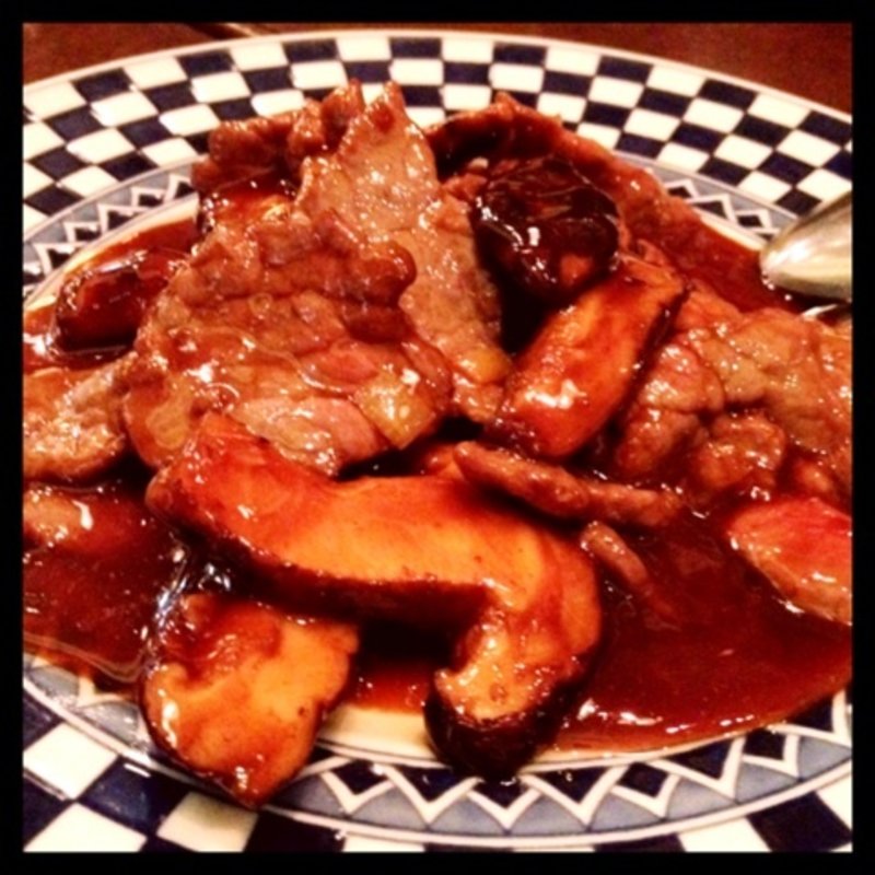 酢豚肩ロース肉の黒酢ソース(チャイニーズ青菜 丸の内ブリックスクエア店)