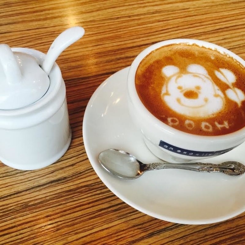 カフェラテ(アネア　カフェ 学芸大学店 （anea cafe）)