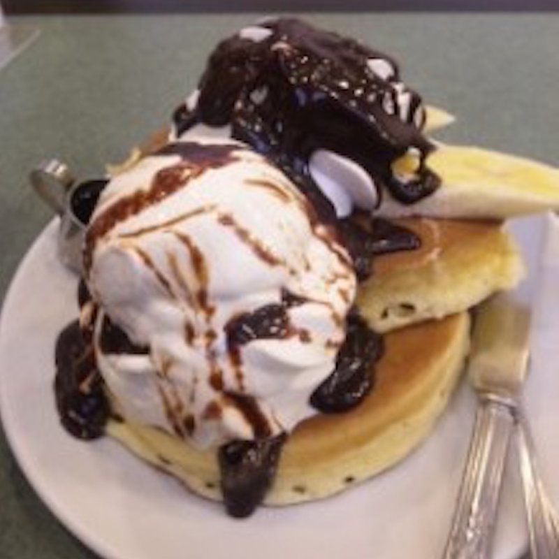 バナナチョコホットケーキ(梅香堂 （ばいこうどう）)