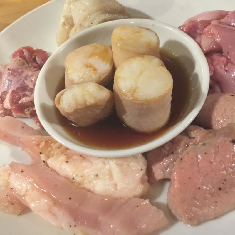 ホルモン5種盛り(炭火焼きホルモン まんてん 中目黒店)