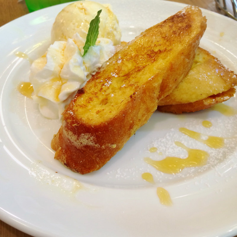 プレーンフレンチトースト(ツリーカフェ)