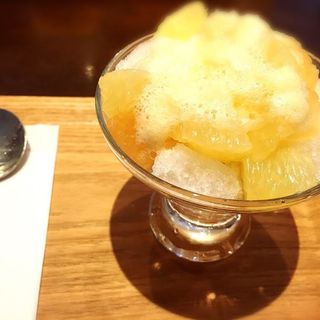 かき氷　グレープフルーツ(果実倶楽部)