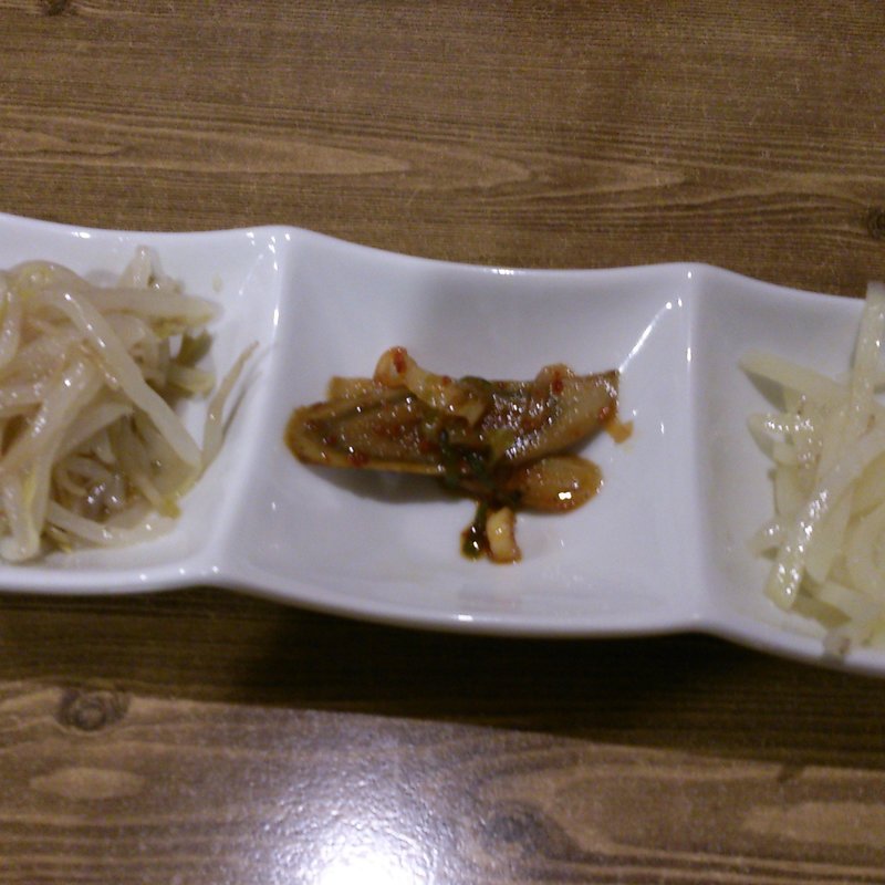 お通し三種(韓国家庭料理味韓)