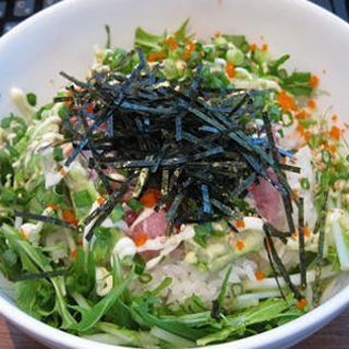 温泉玉子とアボカドのネギトロ丼(WIRED CAFE Dining Lounge アトレ五反田店)