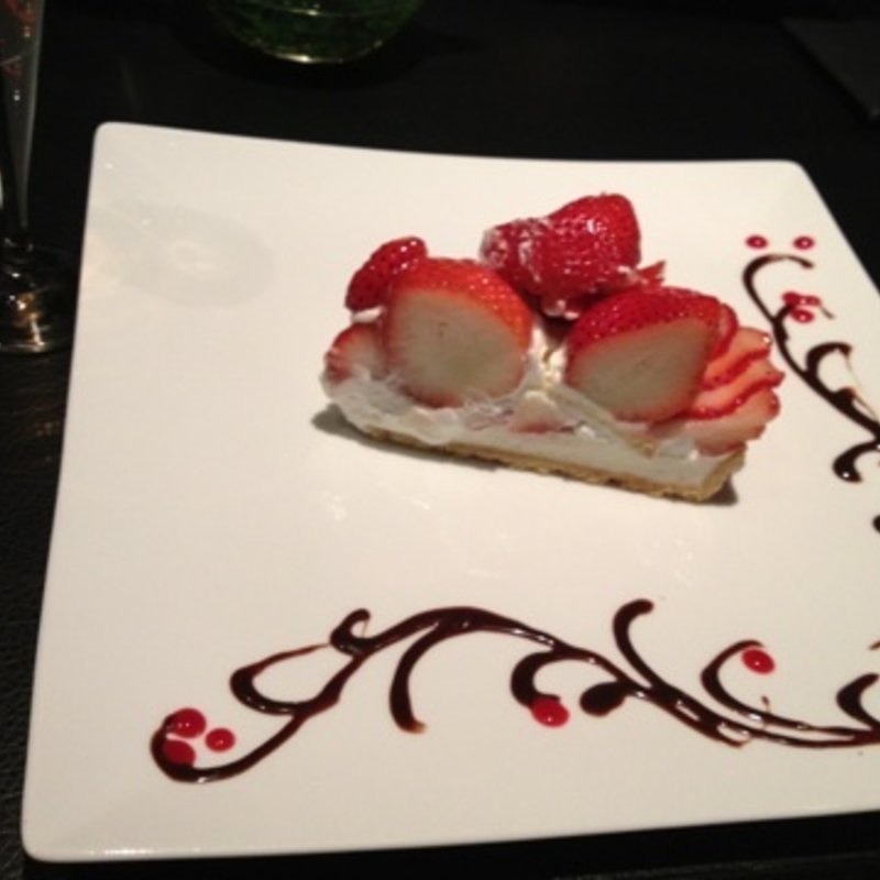 あまおうのタルト(カフェコムサ コムサステージ銀座店)