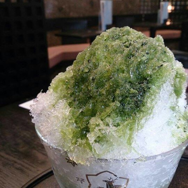 氷宇治金時(（有）鹿乃子　本店)