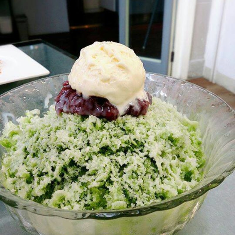 かき氷（宇治）(ルナカフェ モザイクモール港北店 （Luna cafe）)