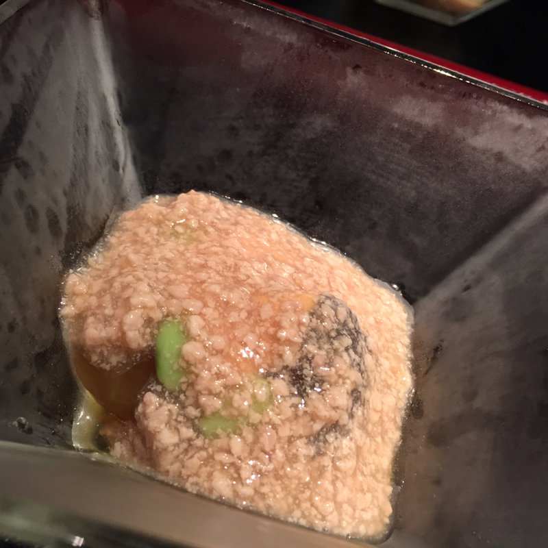 冬瓜の冷製そぼろ餡(しろう)