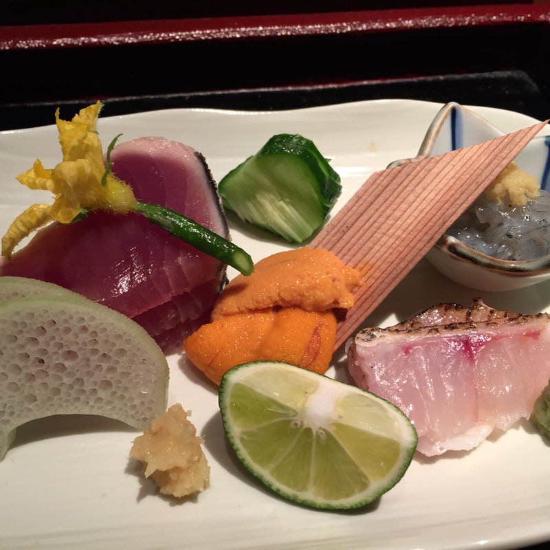 旬魚のあしらい(しろう)