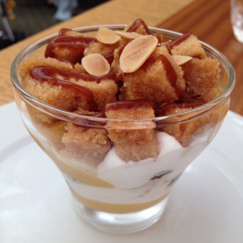 キャラメルとラムレーズンのトライフル(フィオレンティーナ （Fiorentina）)