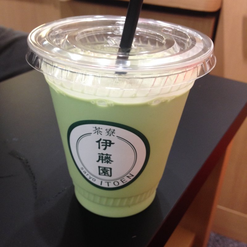 抹茶シェイク(伊藤園　イオンモール佐野新都心)