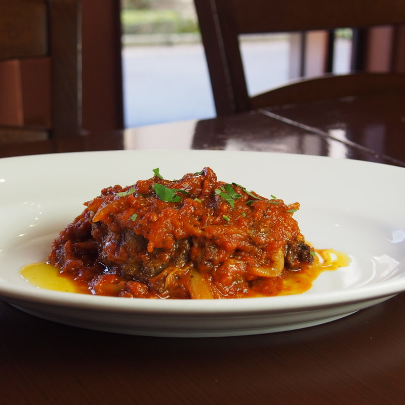 馬ほほ肉の煮込み(フレーゴリ)