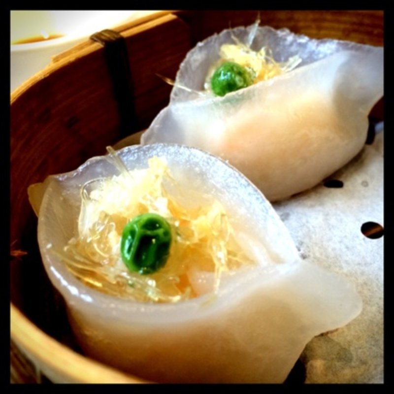 フカヒレ入り蒸しぎょうざ(聘珍樓 横濱本店)