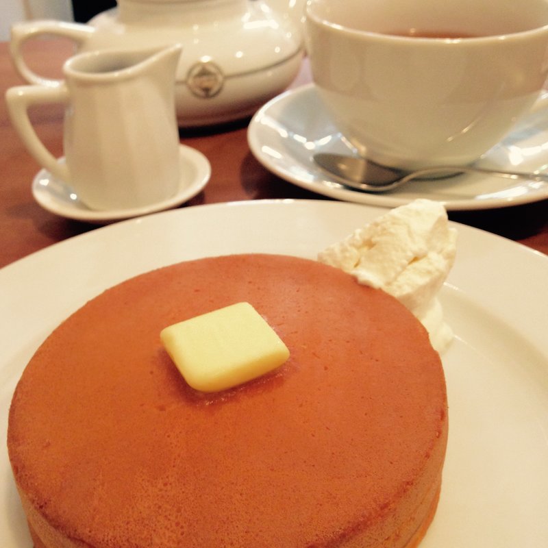 究極のパンケーキ（小さめ）(ほそつじいへえ ティーハウス （TEA HOUSE）)