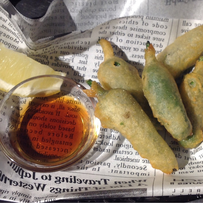 しし唐のフリッター(Mexican SABO)