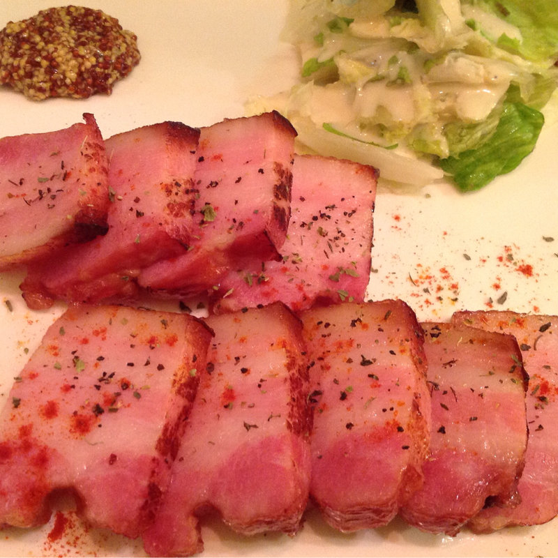 厚切りベーコン(Mexican SABO)