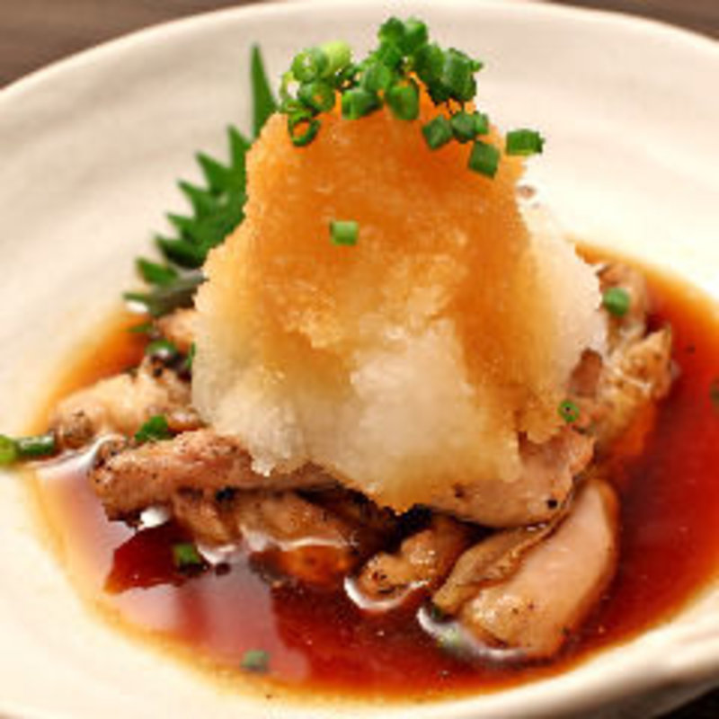 せせりの網焼きポン酢おろし(琥白 （Kohaku）)