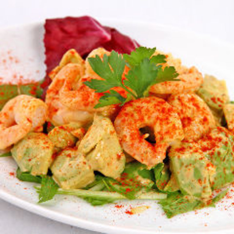 海老とアボカド、ナッツサラダ仕立て(琥白 （Kohaku）)