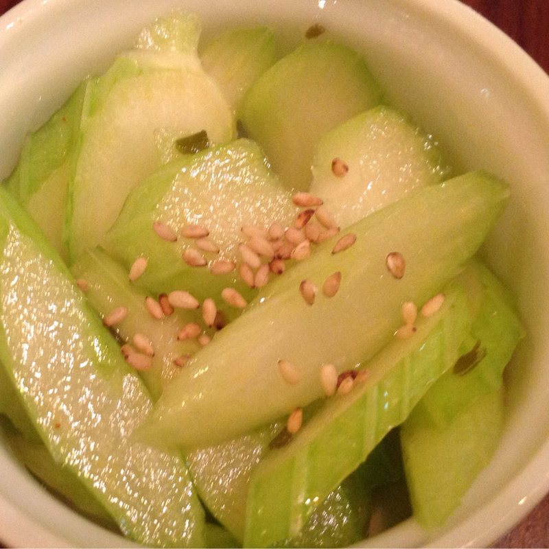 セロリの浅漬け(Mexican SABO)