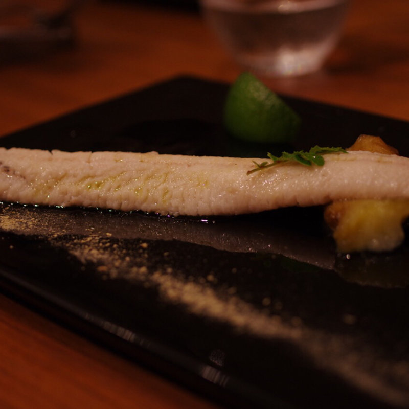 あなご(湯布院イタリアン QUERCUS （ケルカス）)