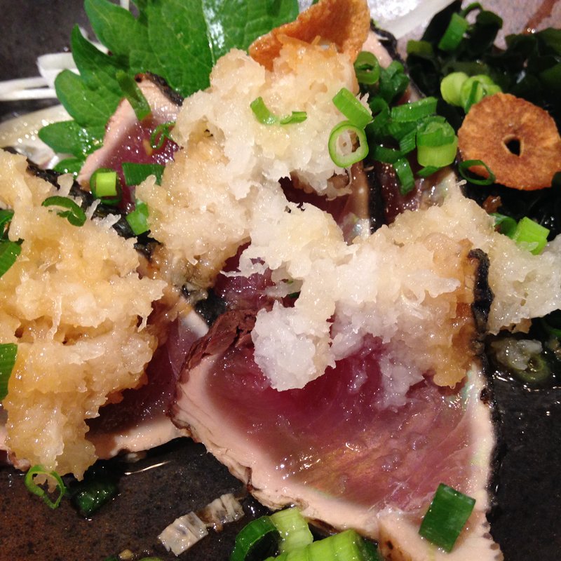 初ガツオのたたき(大魚)