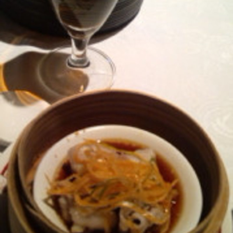 黒豚の黒酢だれ　（フカヒレセットランチ）(筑紫樓 丸の内店 （筑紫楼 ツクシロウ）)