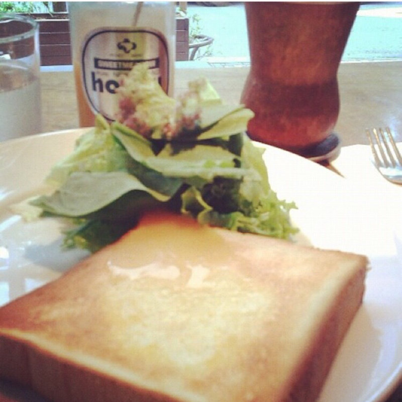 トースト(カフエマメヒコ 三軒茶屋店)