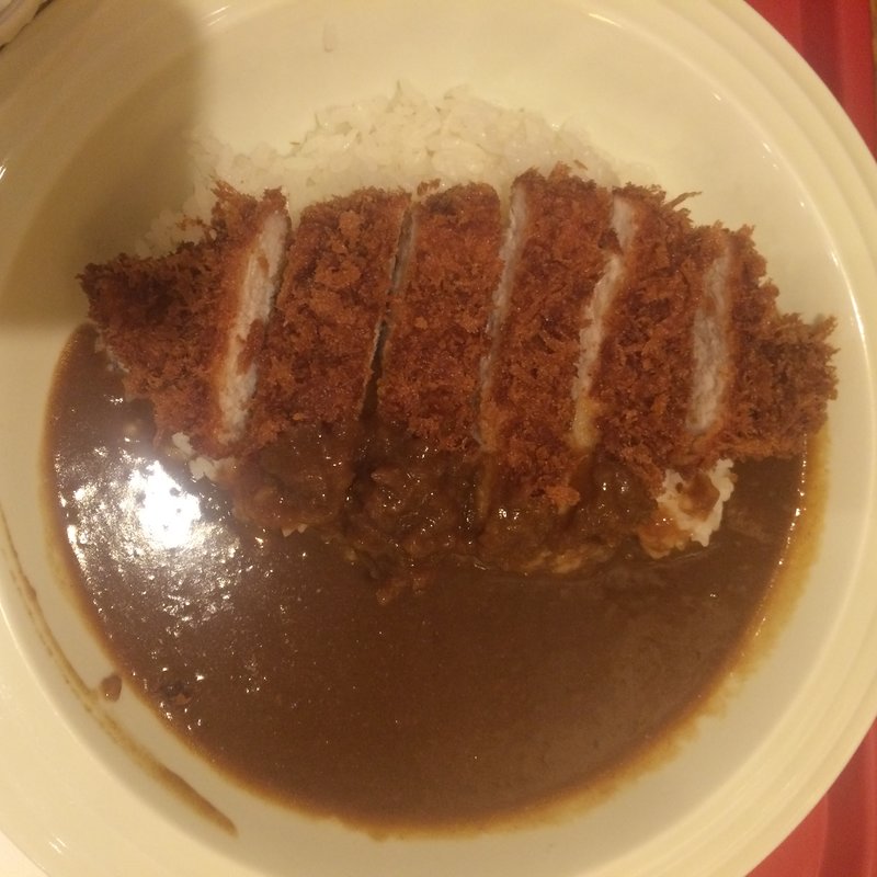 極旨ロースカツカレー(カレーの王様青山店)