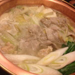 鶏鍋（塩）(はし田屋 中目黒店 )