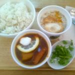 SSセット(東京ボルシチ、豆チャンスープ)ご飯大盛り