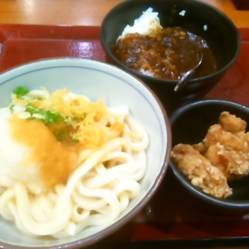 ディナーセット(楽釜製麺所川崎アゼリア直売店)