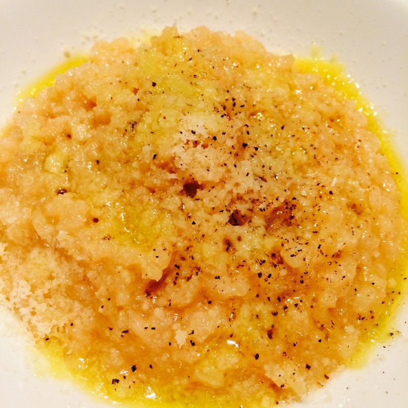 チーズと黒コショウのシンプルリゾット(Bambi （バンビ）)