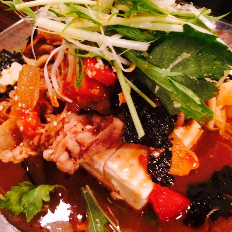 韓国風おかず冷奴DX(さらさ花遊小路 （SARASA サラサカユウコウジ）)