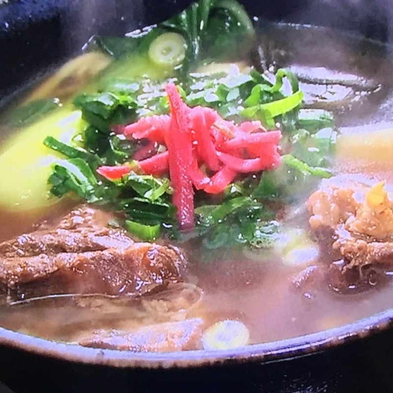 ソーキそば(まるしん食堂)