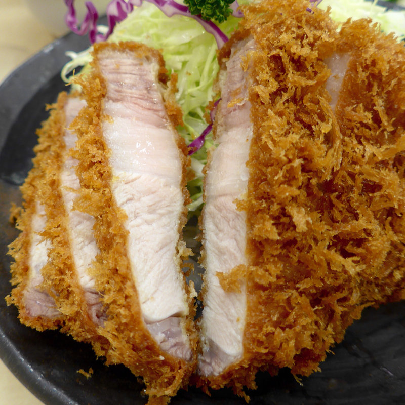 ハーフリブロースカツ定食(とんかつ 和栗 )