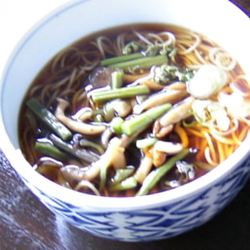 山菜そば(日本民家園白川郷そば処)