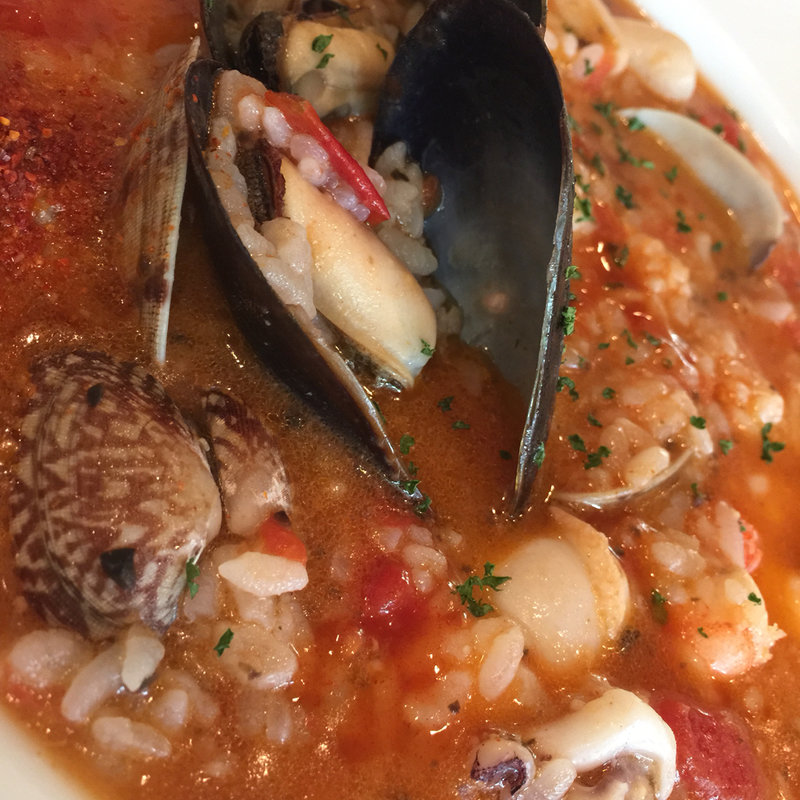 リゾットペスカトーレ(飯倉アルカフェキャンティ )