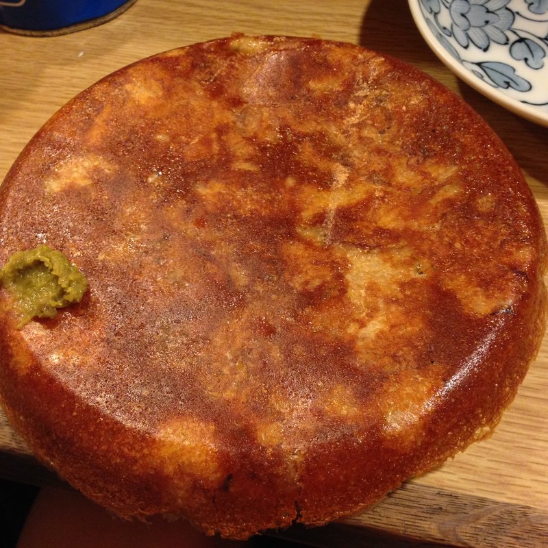 羽根つき豚足(花山の天神さん)