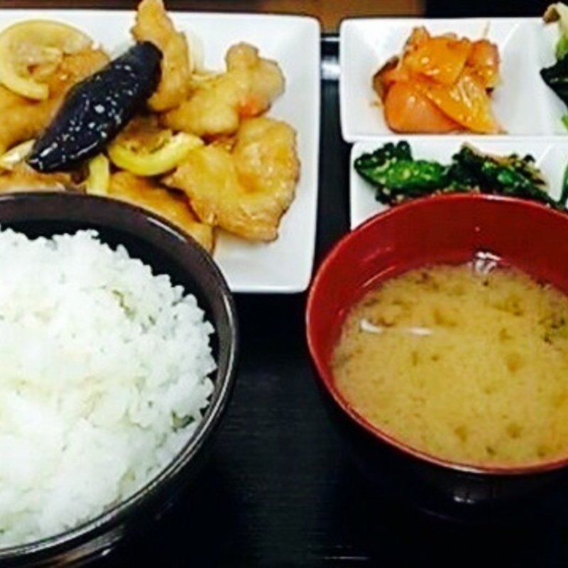 なすと鳥のレモン南蛮(キッチンたるみな )