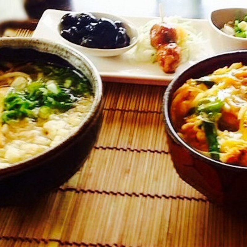 竹屋の昼ごはん(うどん・茶房竹屋)