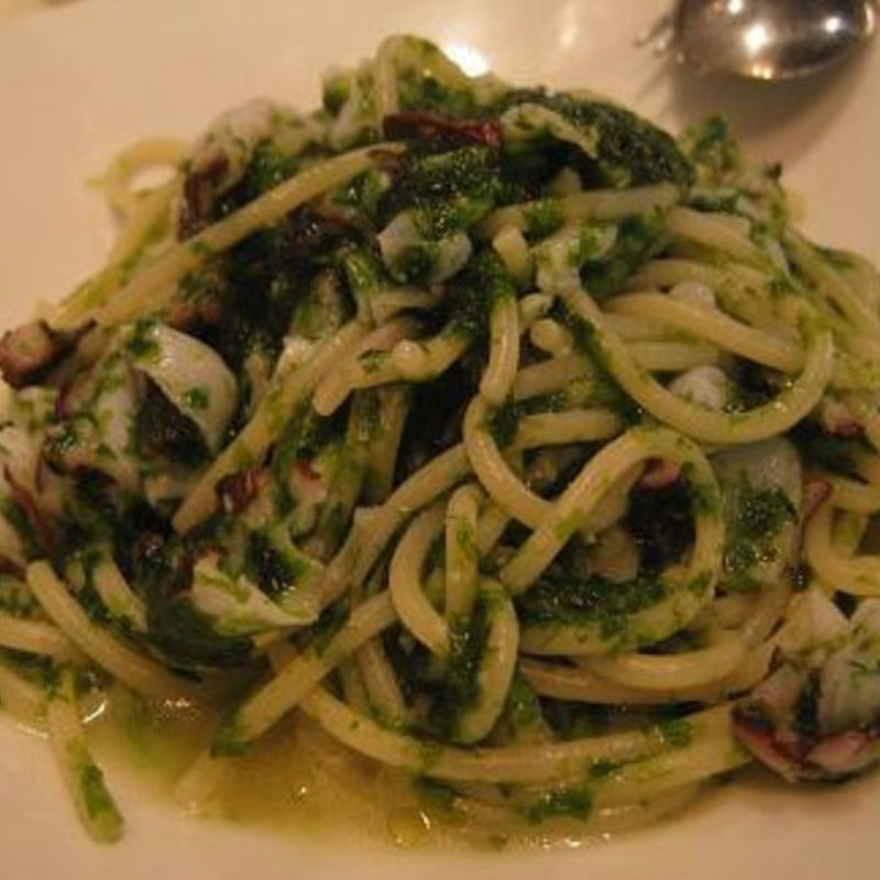 地蛸と青海苔のアーリオ　オーリオ(セラフィーノ （Serafino）)