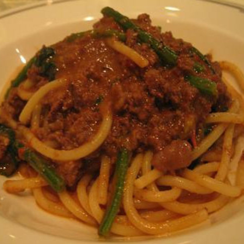 スパゲティ　ボローニャ風(セラフィーノ （Serafino）)