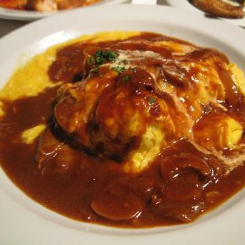 創業当時の特製ハヤシライス(KUBOTA食堂)